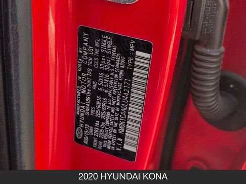 Used 2020 Hyundai Kona SE AWD/4WD image 25