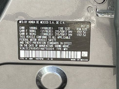 Used 2022 Honda HR-V EX image 32