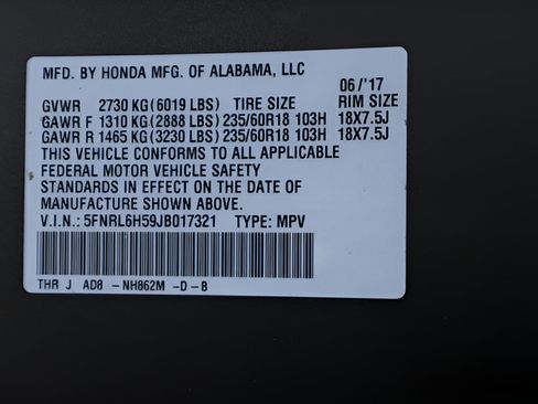 Used 2018 Honda Odyssey EX image 27