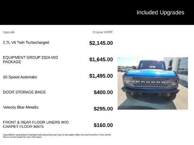 Certified 2024 Ford Bronco Badlands AWD/4WD image 6