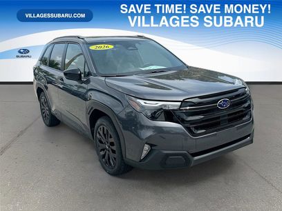 New 2026 Subaru Forester Sport