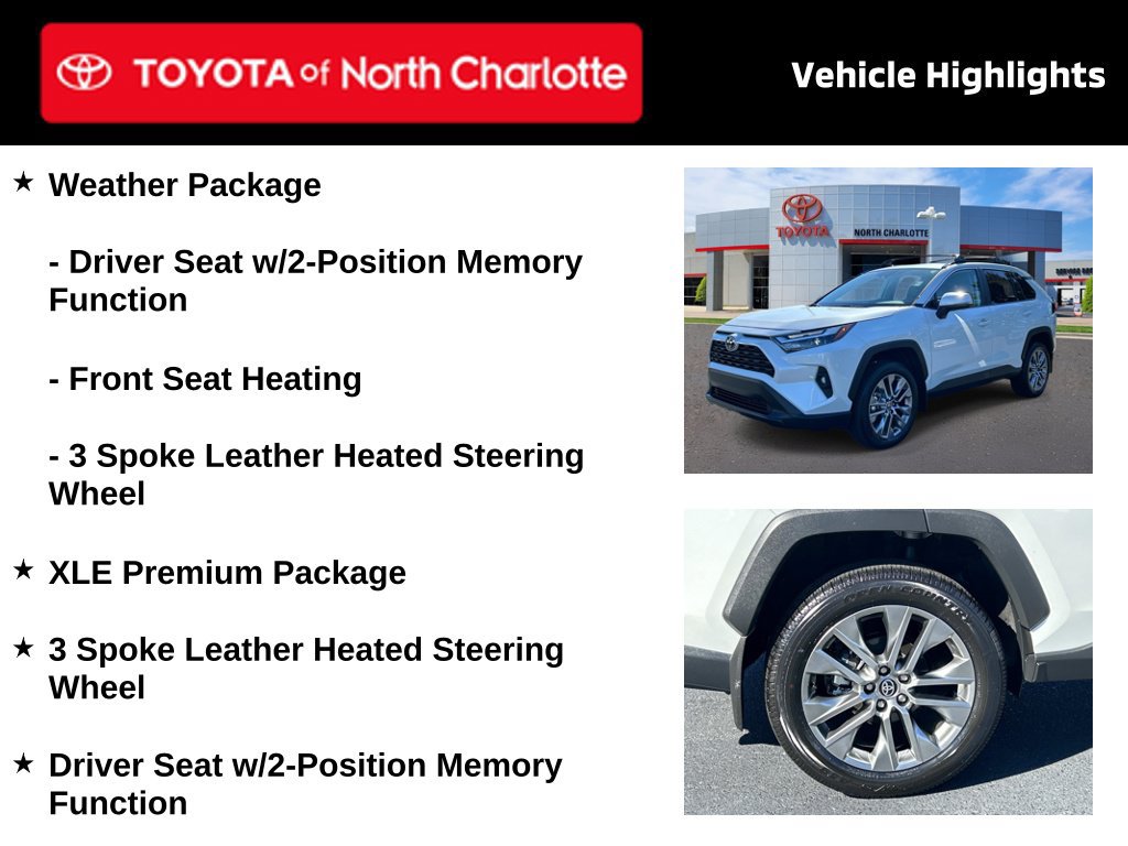 Used 2025 Toyota RAV4 XLE Premium w/ Weather Package FWD image 4