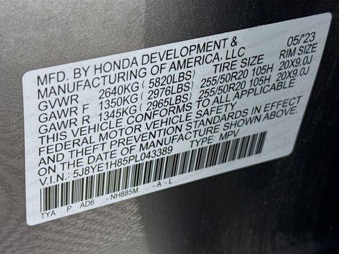 Used 2023 Acura MDX SH-AWD w/ Advance Package image 34