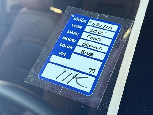 Used 2025 Ford Bronco Sport Outer Banks image 24