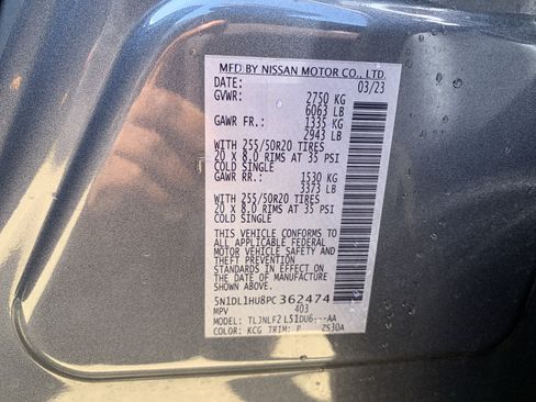 Used 2023 INFINITI QX60 Autograph AWD/4WD image 36