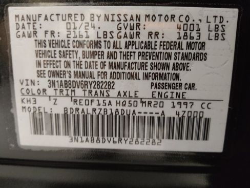 Used 2024 Nissan Sentra SR image 33