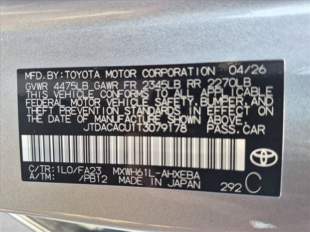 Used 2026 Toyota Prius Plug-In Hybrid FWD image 24