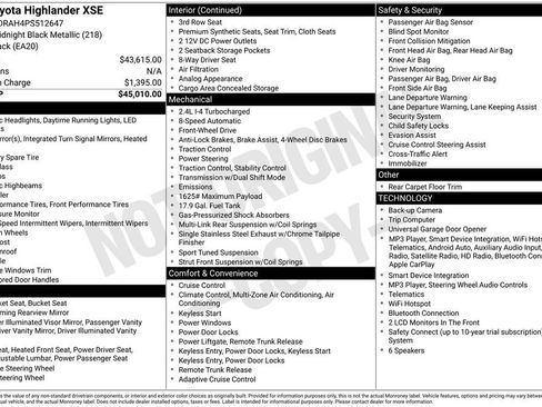 Used 2023 Toyota Highlander XSE FWD image 6