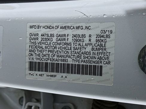 Used 2019 Honda Accord Touring image 34