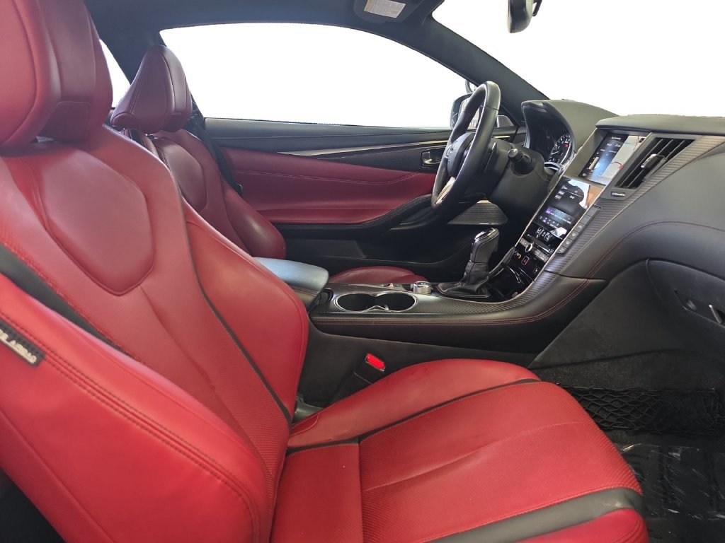 Used 2021 INFINITI Q60 Red Sport 400 w/ Carbon Fiber Package RWD image 15