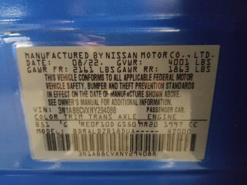Used 2022 Nissan Sentra SV w/ Trunk Package FWD image 33