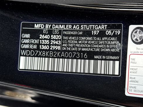 Used 2019 Mercedes-Benz AMG GT 63 S w/ Driver Assistance Package image 36