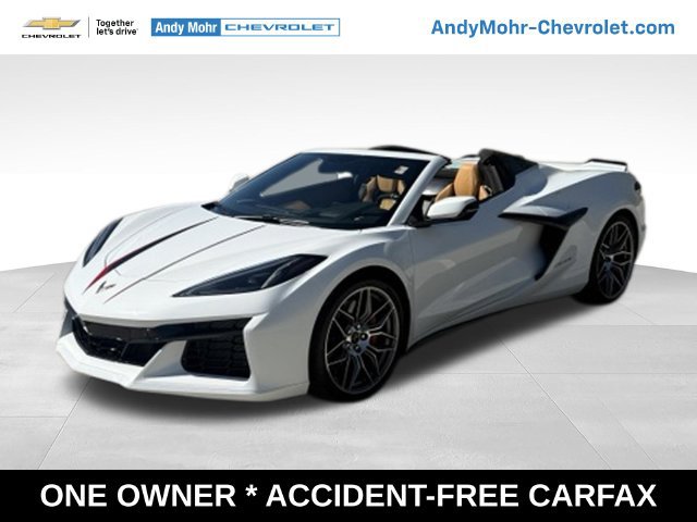 Used 2023 Chevrolet Corvette Z06 w/ Chrome Exterior Badge Package RWD image 13