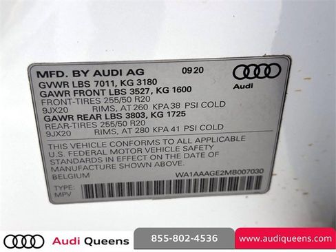 Used 2021 Audi e-tron Premium w/ Convenience Plus Package image 35