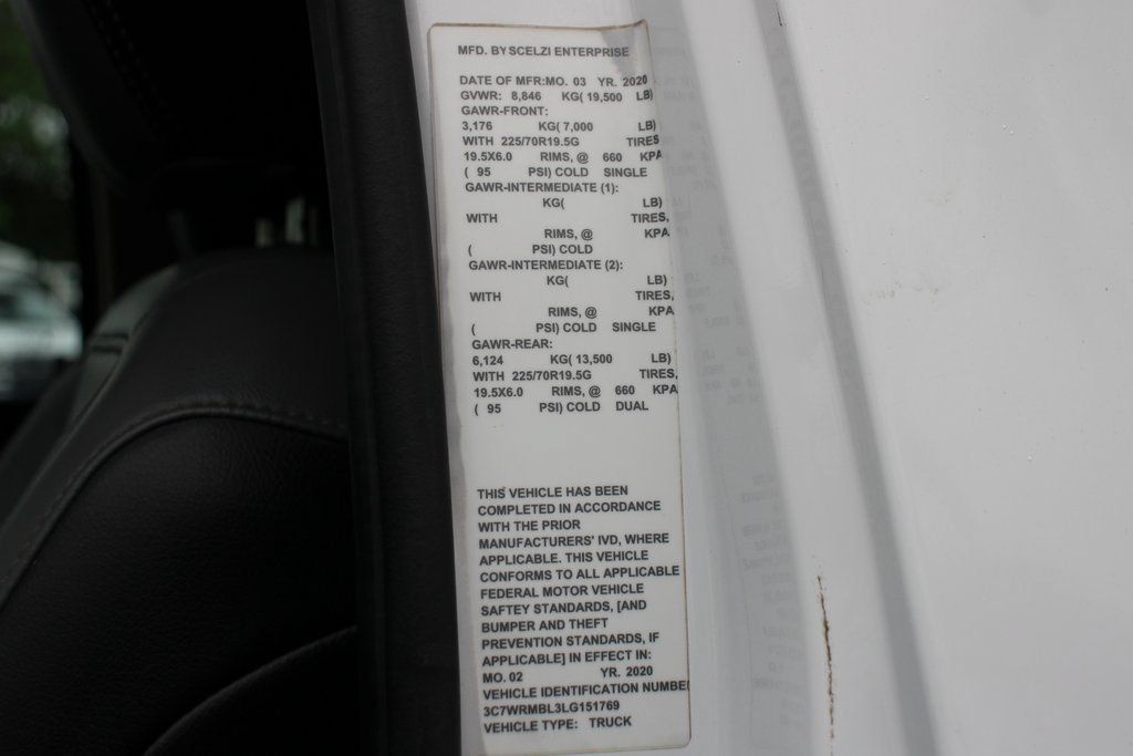 Used 2020 RAM 5500 Tradesman w/ Ambulance Prep Group RWD image 43