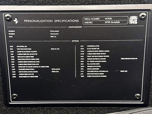 Certified 2021 Ferrari SF90 Stradale AWD/4WD image 42