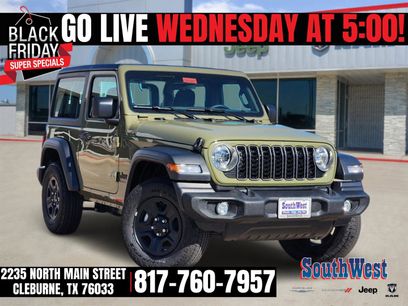 New 2026 Jeep Wrangler Sport