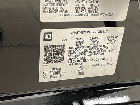 New 2026 Chevrolet Silverado 1500 High Country w/ High Country Premium Package AWD/4WD image 25