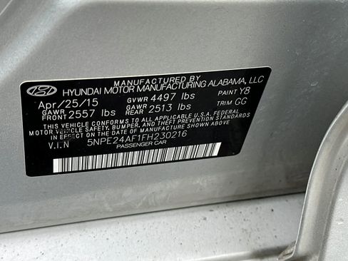 Used 2015 Hyundai Sonata SE image 25