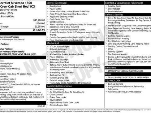 New 2026 Chevrolet Silverado 1500 Custom image 2