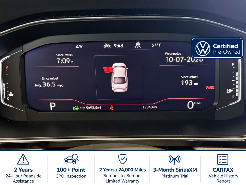 Certified 2025 Volkswagen Jetta SEL FWD image 25