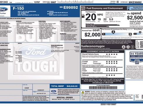 Used 2021 Ford F150 XLT AWD/4WD image 34