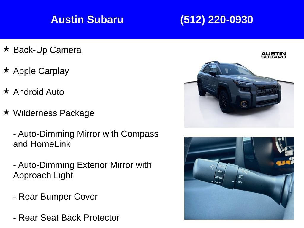 New 2026 Subaru Outback Wilderness AWD/4WD image 9