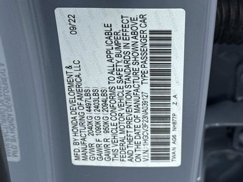 Used 2022 Honda Accord Sport image 24