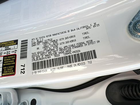 New 2025 Toyota Tacoma TRD Sport image 30