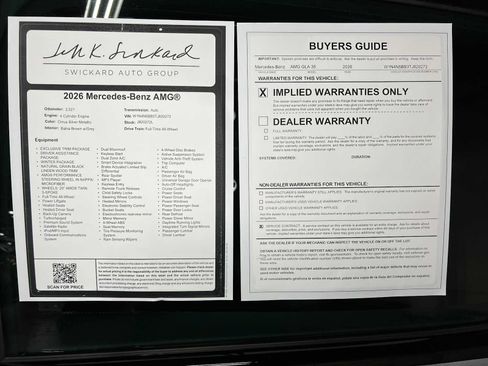 Certified 2026 Mercedes-Benz GLA 35 AMG 4MATIC image 45