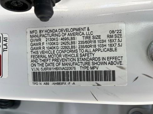 Used 2022 Honda CR-V EX-L image 12