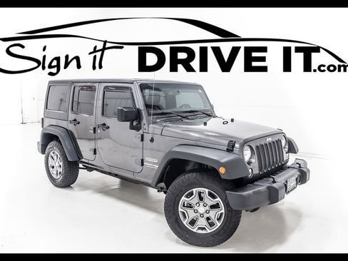 Used 2018 Jeep Wrangler Unlimited Sport S AWD/4WD image 1