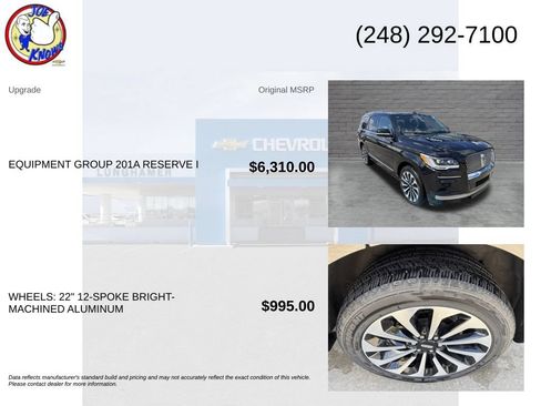 Used 2023 Lincoln Navigator Reserve AWD/4WD image 5