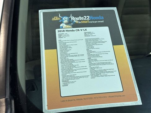 Certified 2018 Honda CR-V LX image 38