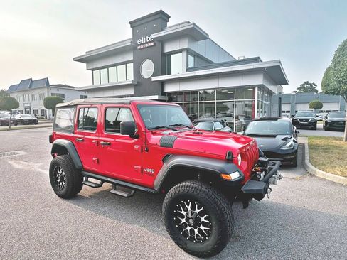 Used 2020 Jeep Wrangler Unlimited Sport AWD/4WD image 1