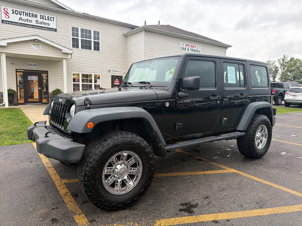 Used 2014 Jeep Wrangler Unlimited Sport w/ Mopar Black Appearance Group AWD/4WD image 2