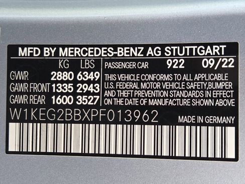 Certified 2023 Mercedes-Benz EQE 350+ Sedan image 25