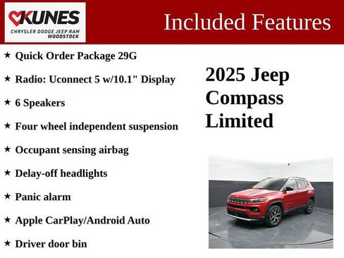 Used 2025 Jeep Compass Limited AWD/4WD image 3