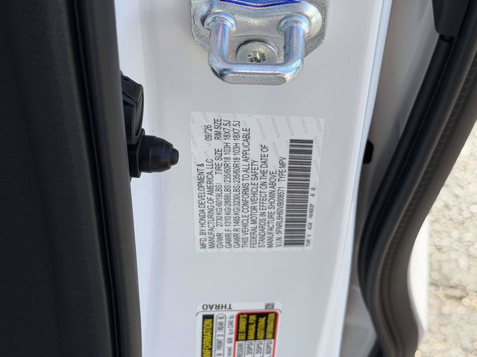 New 2027 Honda Odyssey Elite image 20