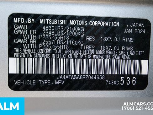 Used 2024 Mitsubishi Eclipse Cross SE image 27