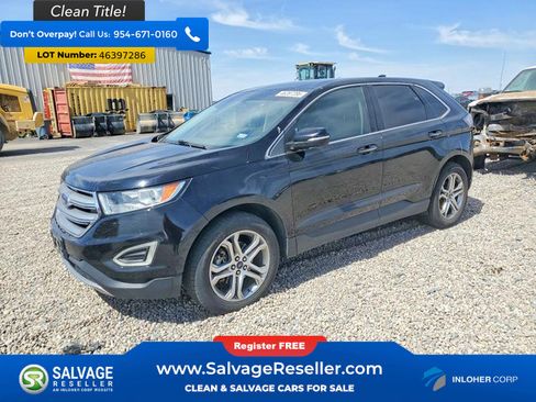 Used 2017 Ford Edge Titanium w/ Technology Package FWD image 1