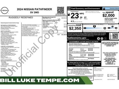 Used 2024 Nissan Pathfinder SV w/ Black Appearance Package