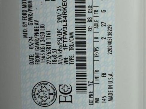 Certified 2024 Ford F150 XLT w/ XLT Black Appearance Package AWD/4WD image 36