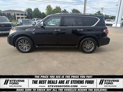 Used 2019 Nissan Armada Platinum w/ Captain's Chairs Package AWD/4WD image 10