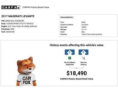 Used 2017 Maserati Levante w/ Luxury Package AWD/4WD image 17