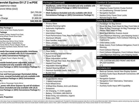 New 2026 Chevrolet Equinox EV LT FWD image 42