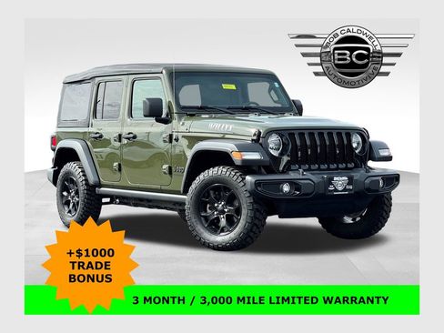 Used 2022 Jeep Wrangler Unlimited Sport image 1