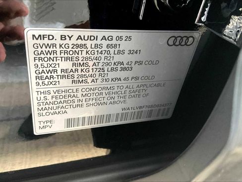 New 2025 Audi Q7 3.0T Premium Plus image 19
