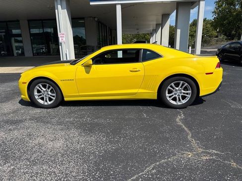Used 2015 Chevrolet Camaro LS w/ Black Rally Stripe Package RWD image 9