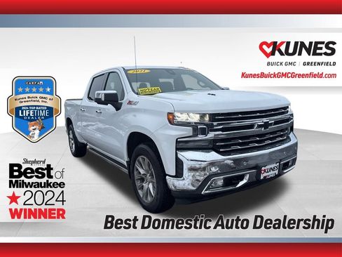 Used 2021 Chevrolet Silverado 1500 LTZ w/ Safety Package II image 1